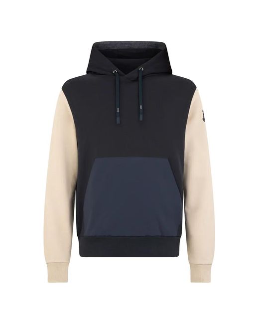 Herno Hoodie Met Colourblocking in het Blue voor heren