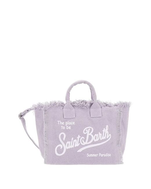Mc2 Saint Barth Purple Colette Tote Bag
