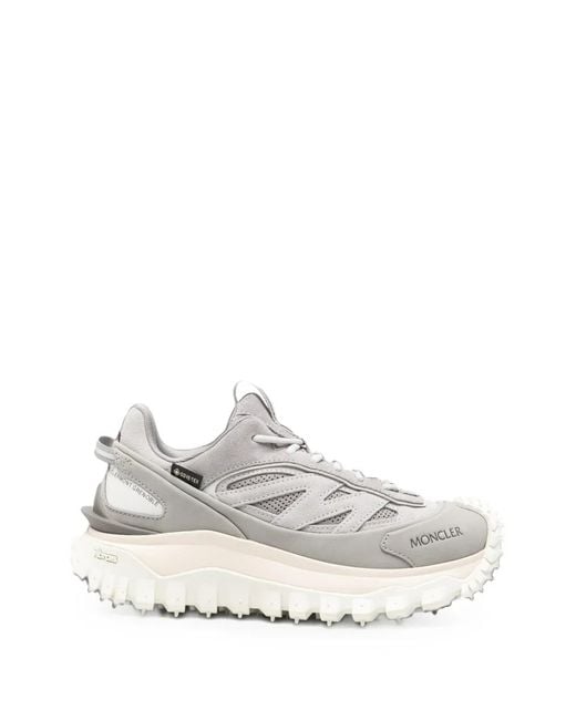 Moncler White Gore-Tex Vibram Sneakers