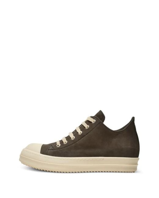 Rick Owens Brown Porterville Ramones Lace-Up Sneakers for men