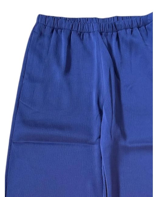 Calvin Klein Blue Elasticated Trousers
