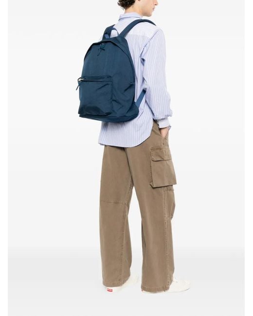 Visvim Blue Logo-Patch Backpack for men