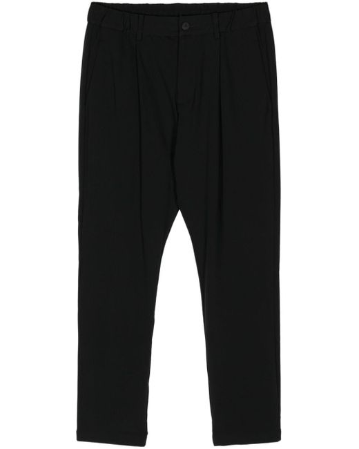 Pantaloni slim di Attachment in Black da Uomo
