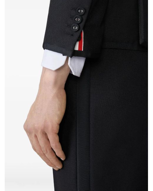 Thom Browne Blue Mohair Classic Tuxedo And Bow Tie for men