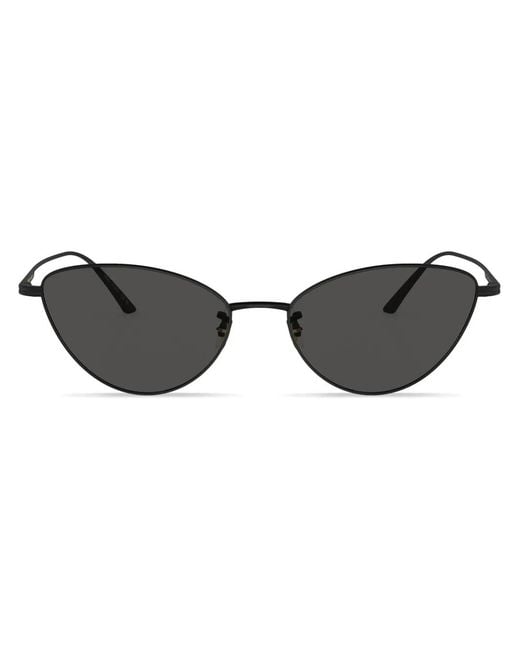 Oliver Peoples Brown 1998C Cat-Eye Frame Sunglasses