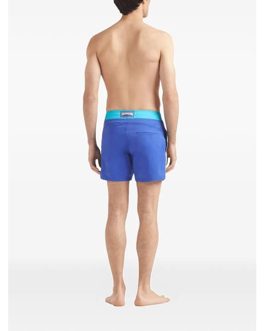 Vilebrequin Blue Colour Block Swim Shorts for men