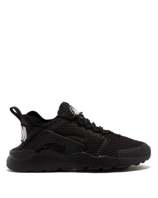 Nike Black Air Huarache Run Ultra Sneakers