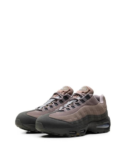 Nike Gray Air Max 95 Big Bubble Sneakers for men