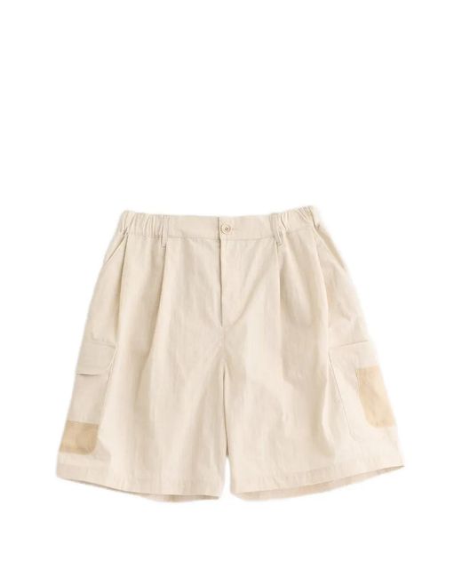 A Kind Of Guise Natural Quito Ripstop Cotton Cargo Shorts for men