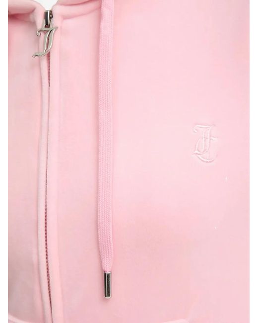 Juicy Couture Pink Zip-Up Hoodie