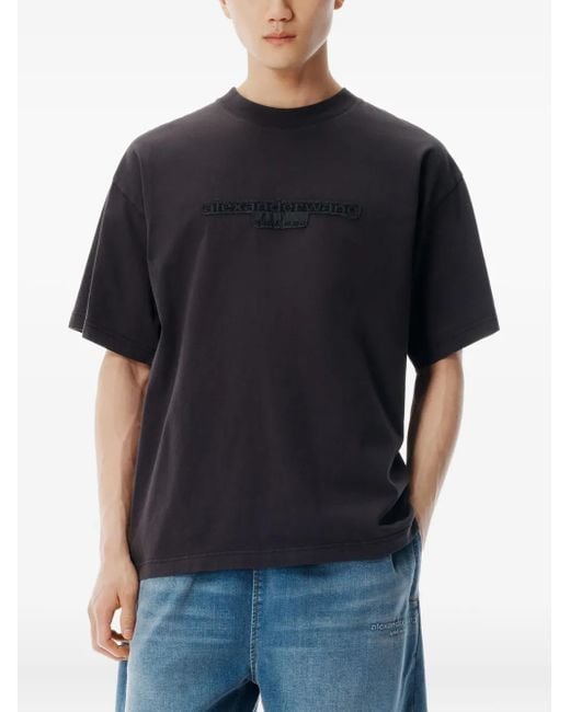 Alexander Wang ロゴ Tシャツ Black