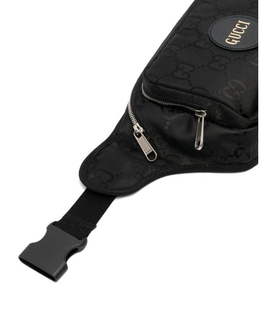 Gucci Gürteltasche mit Logo-Patch in Black für Herren