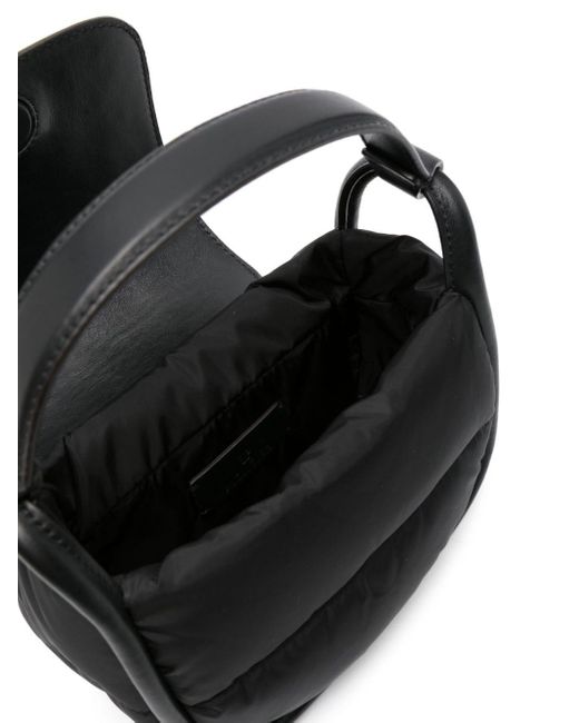 Mini sac à bandoulière matelassé Tiarna Moncler en coloris Black