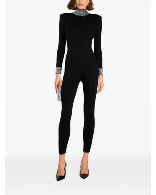 retroféte Black Leanne Jumpsuit