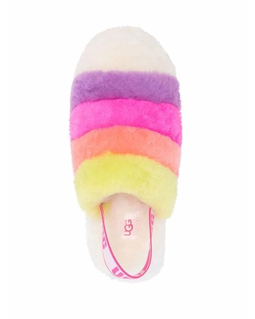 Ugg Pink Fluff Yeah Pantoletten