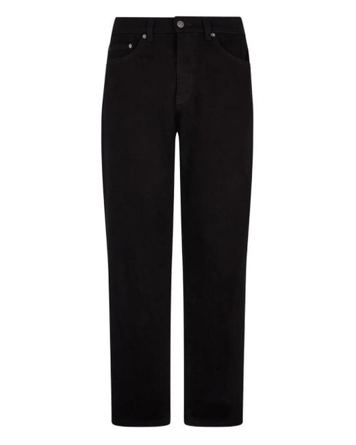 Roberto Cavalli Black Cotton Jeans for men