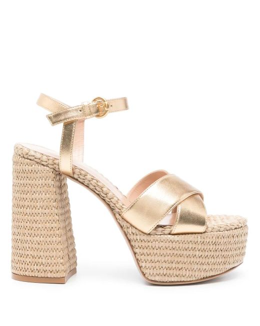 Gianvito Rossi Natural 110Mm Bebe Sandals
