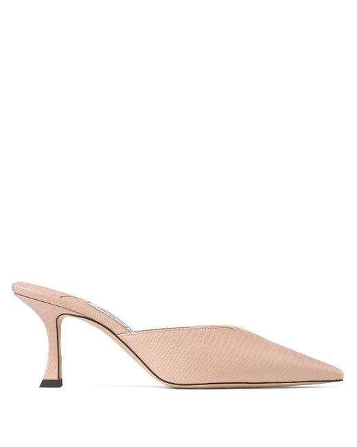 Jimmy Choo Solar 70mm ミュール Pink