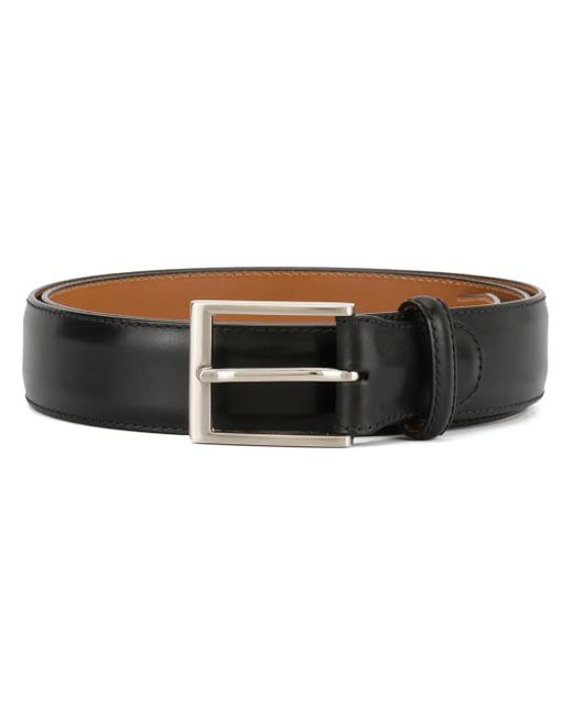 Magnanni Shoes Black Arcade Medium Belt for men