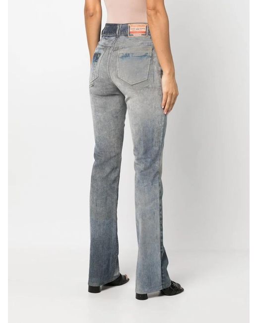 DIESEL Blue 2003 D-Escription 09E51 Flared Jeans