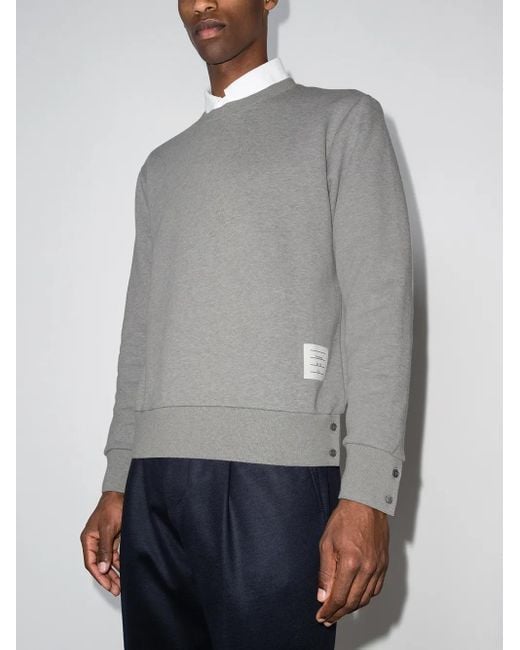 Thom Browne Gray Sweaters for men
