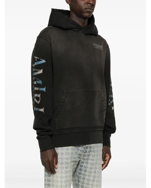 メンズ Amiri ブラック Theatre Masks フーディ Black