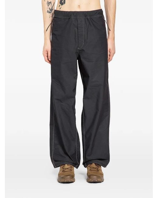 Goldwin Blue 0 Rip-Stop Parachute Seed Trousers for men