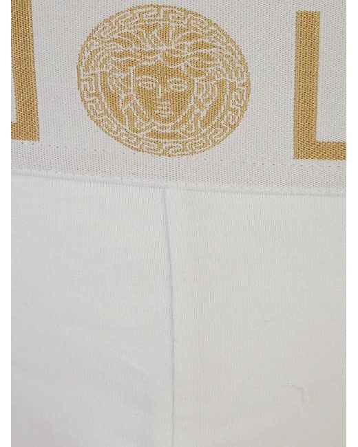 Versace White Swimwear for men