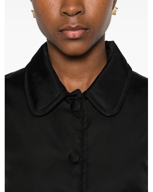 N°21 Jack Met Opgestikte Zak En Kraag in het Black