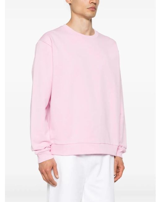 Gcds Pink Essentials Sweatshirt for men