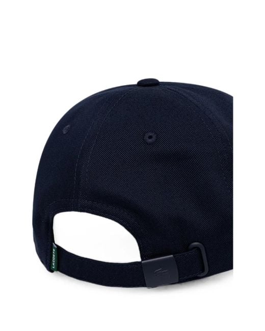 Lacoste Blue Logo-Embroidered Baseball Cap