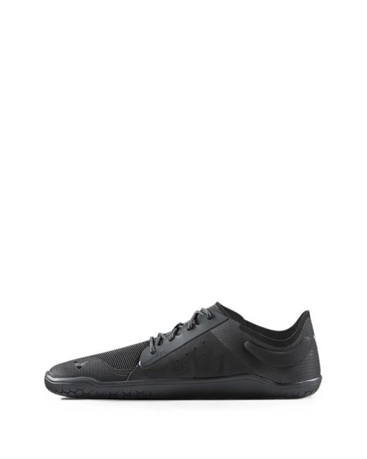 Vivobarefoot Black Primus Lite Iv Mesh-Panel Lace-Up Sneakers