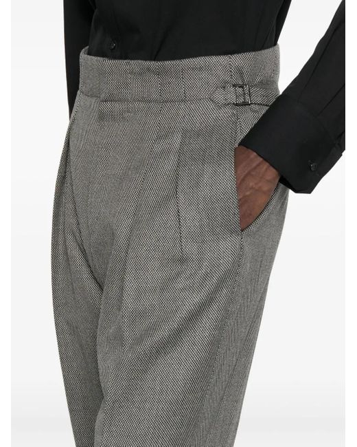 Tom Ford Gray Tailored Wool Trousers for men