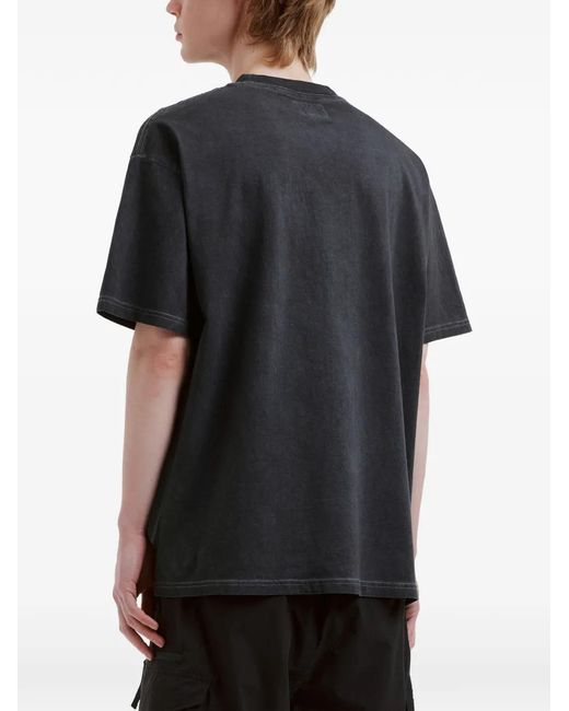 Izzue Blue X Alpha Industries Patch-Pocket T-Shirt for men