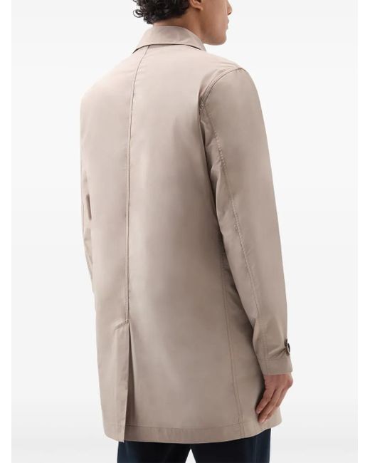 Woolrich New City Trenchcoat in Natural für Herren