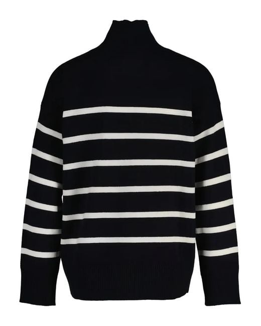 Gant Black Striped Sweater