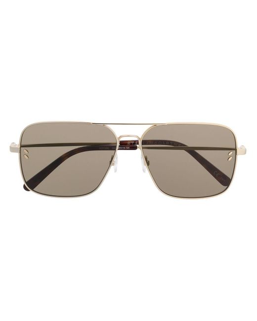 Stella McCartney Metallic Aviator Sunglasses for men