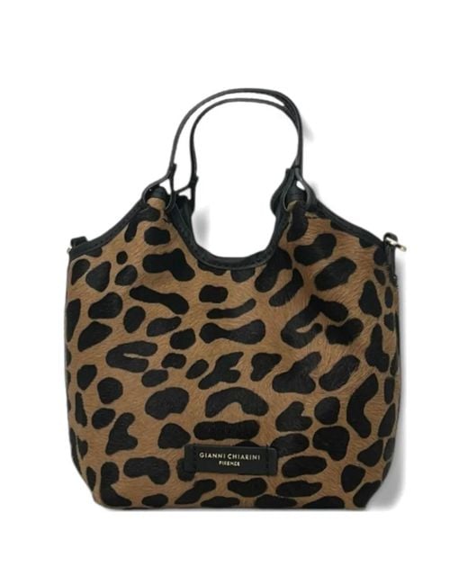 Gianni Chiarini Mini Dua Tote Bag Black