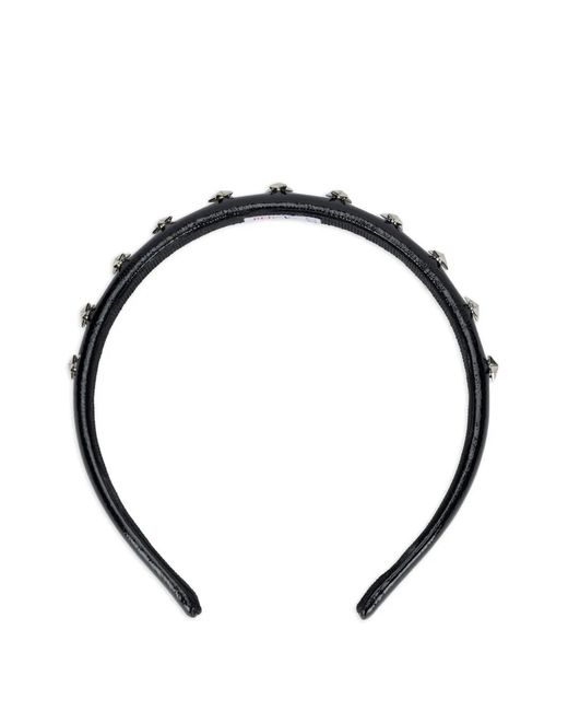 Red(v) Metallic Studded Headband