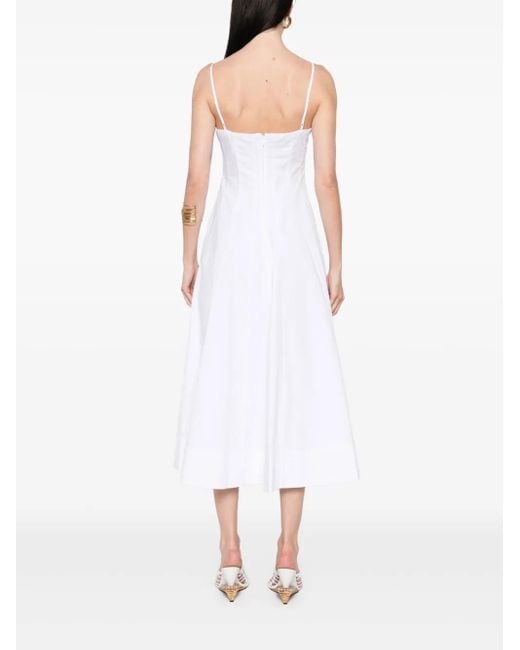 Staud Wylie ドレス White