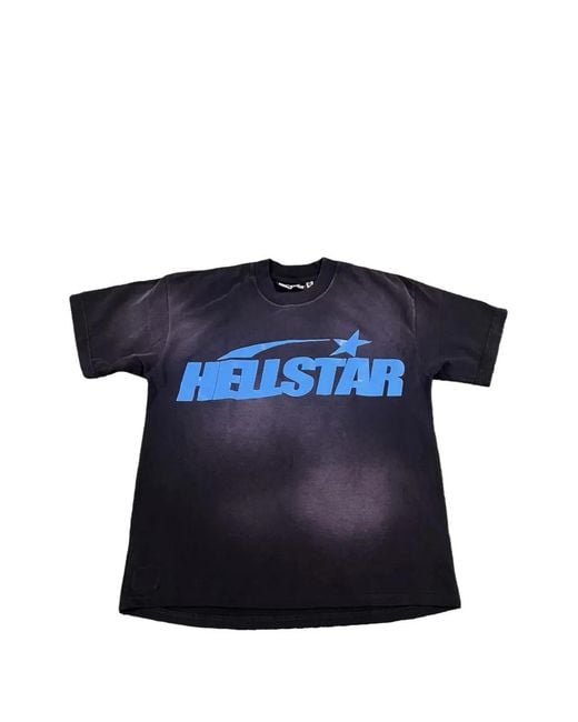 HELLSTAR Blue Classic Gel T-Shirt for men