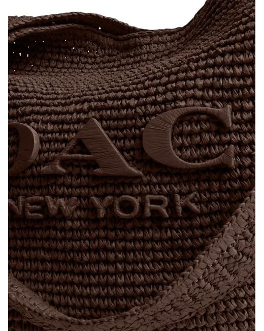 COACH Brown 39 Brooklyn Logo Tote Bag