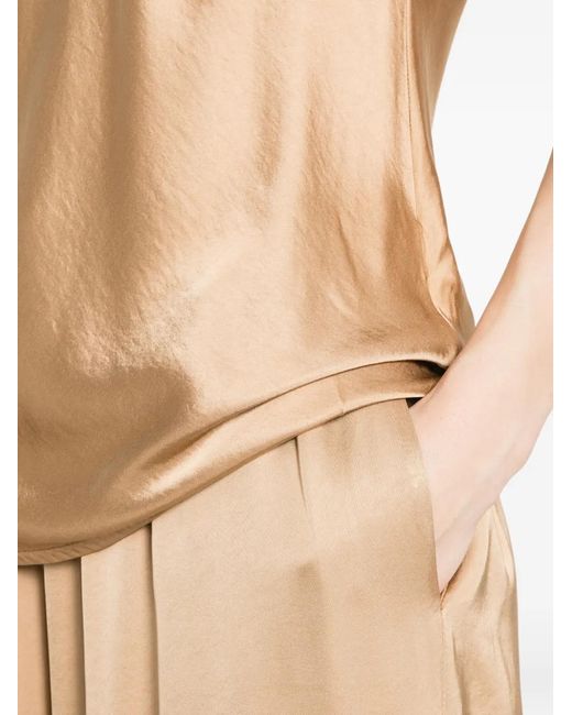Dixie Natural V-Neck Top
