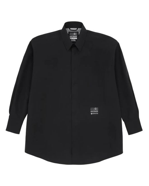MM6 MAISON MARGIELA X SALOMON Black X Salomon Gore-Tex Shirt for men