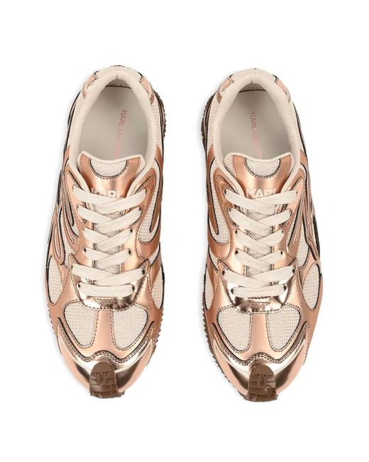 Karl Lagerfeld Pink Velocette Sneakers