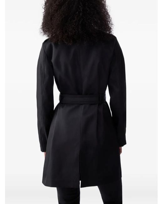 Liu Jo Black Belted Trench Coat