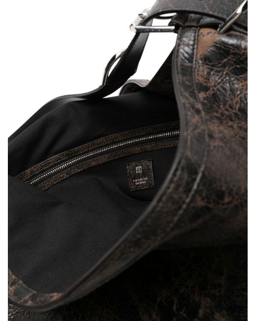 Grand sac à main Voyou en cuir Givenchy pour homme en coloris Black