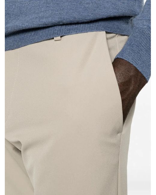 Jacob Cohen White Logo-Plaque Trousers for men