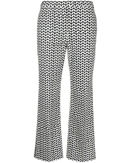Pantalon Rita en coton stretch Max Mara en coloris Gray