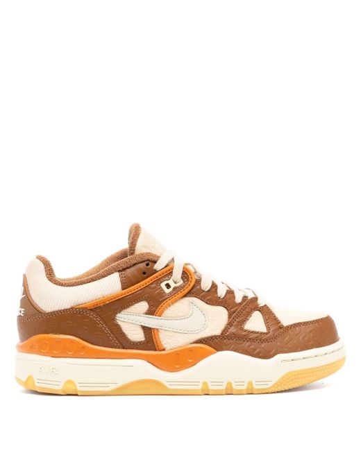 Nike Brown X Nigo Air Force 3 Sneakers